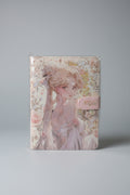 Moon Princess Floral Journal Planner with Magnetic Closure