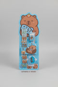 Capybara Sleepy Friends Stationery Set
