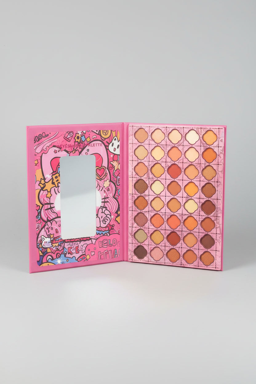 Hello Kitty Inspired 40-Color Eyeshadow Palette