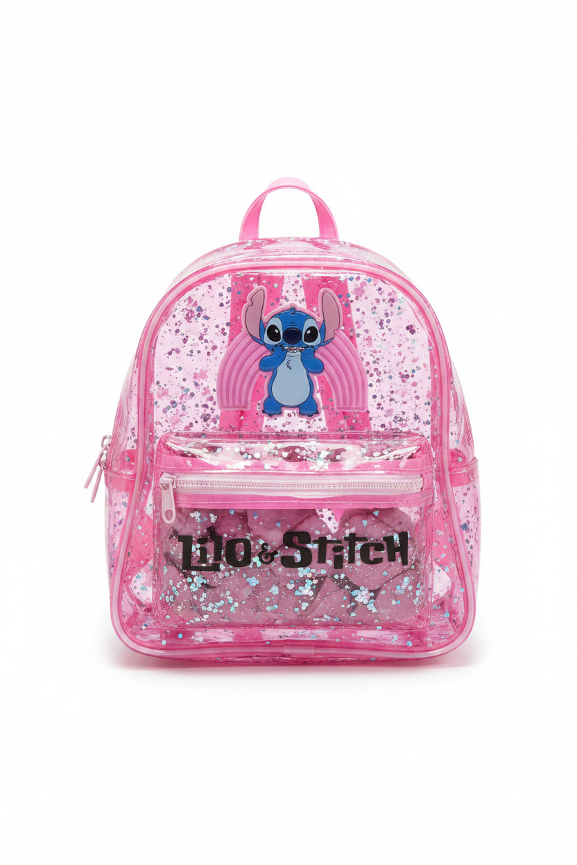 Pink Stitch Mini Backpack