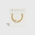 Kendra Scott Gold Beaded Chain Earrings