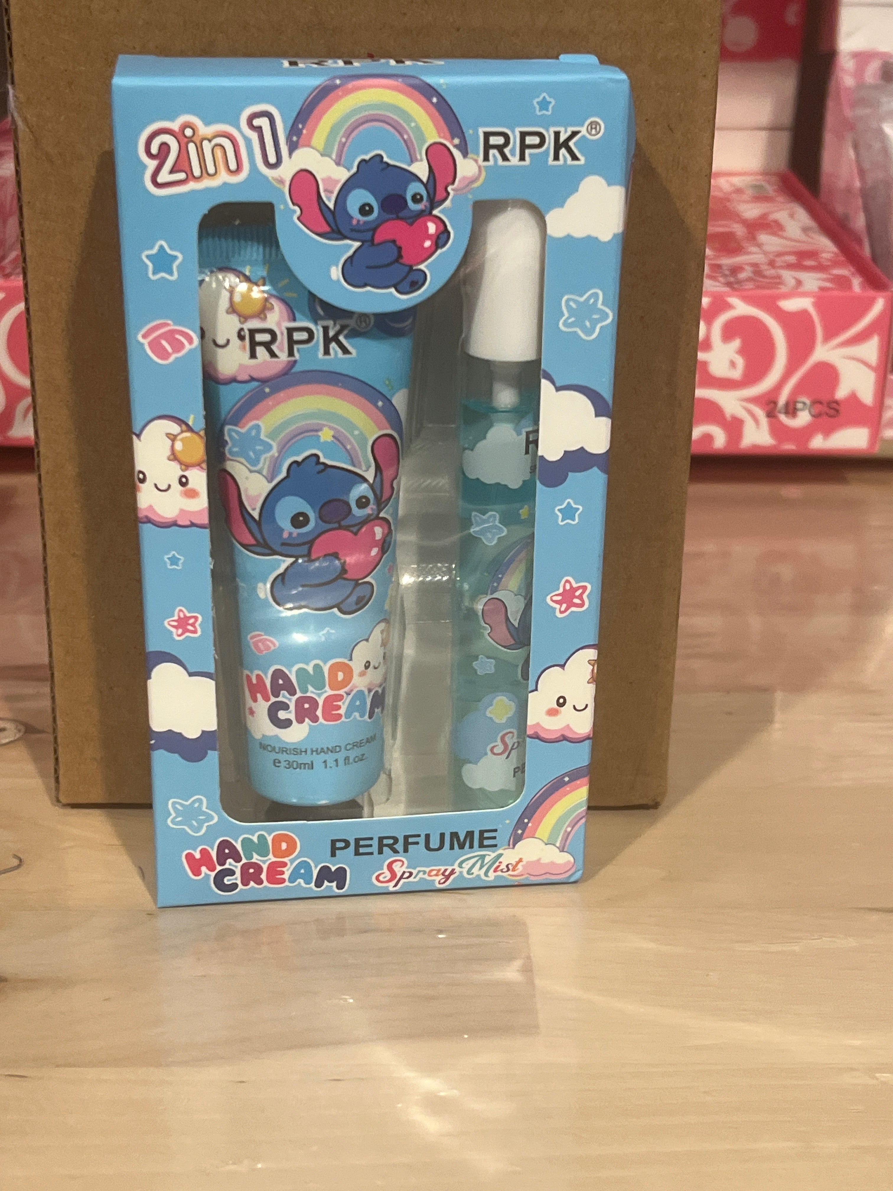 Stitches Lop Gloss & Lotion Set