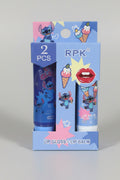 Stitch Lip Balm & Lip Gloss Set | Cute Disney-Inspired Beauty Gift Set