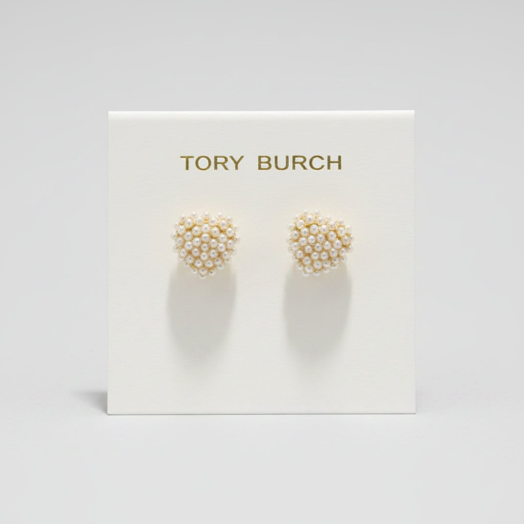Tory Burch Pearl Cluster Stud Earrings